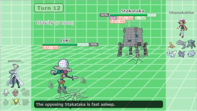 SWEEPING STACK ATTACK TEAM IN POKEMON SHOWDOWN смотреть онлайн