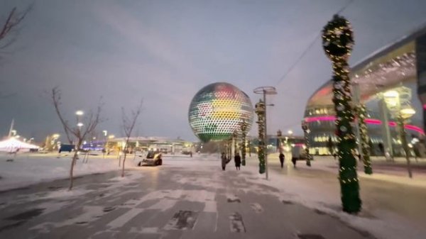 АСТАНА ГЛАЗАМИ ЧЕЛОВЕКА ИЗ РОССИИ. ВПЕЧАТЛЯЕТ ИЛИ НЕТ? НОВОГОДНЯЯ СТОЛИЦА КАЗАХСТАНА