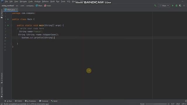 java tutorial:What is string method.Define basics. смотреть онлайн