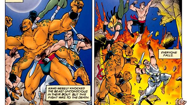 Mortal Kombat 2 vs Shaolin Monks vs Mortal Kombat (2011) vs Mortal Kombat 11 | Canon Ball смотреть онлайн