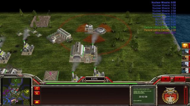 Command Conquer Generals Zero Hour Boss General 1 Vs 7 Hard Generals. (City Assault)