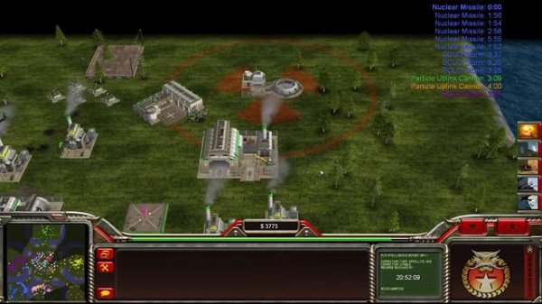 Command Conquer Generals Zero Hour Boss General 1 vs 7 Hard Generals. (City Assault)