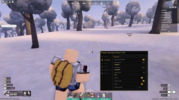 Apocalypse Rising 2 script AIMBOT, ESP, TP to player GUI SCRIPT