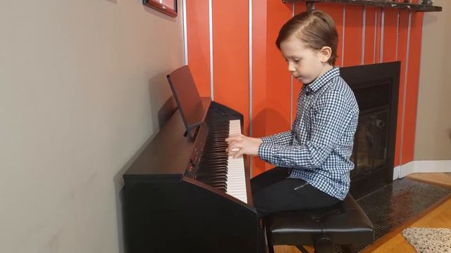 Scott Joplin - The Entertainer (HDpiano cover by 8 year old Jacob Shark) смотреть онлайн