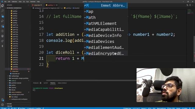 What Is Arrow Function In JavaScript 2021 | Part 30 | Code Fusion смотреть онлайн