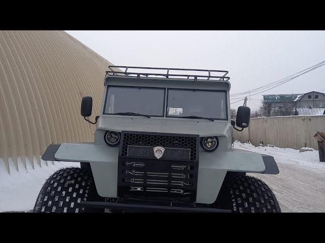 технический обзор вездехода Шторм, декабрь 2023г., заказчик с Анадыря, Чукотка. смотреть онлайн