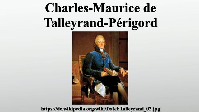 Charles-Maurice de Talleyrand-Périgord смотреть онлайн