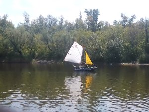 НА ПВХ, ПОД ПАРУСАМИ ! IN PVC, UNDER SAIL !.mp4