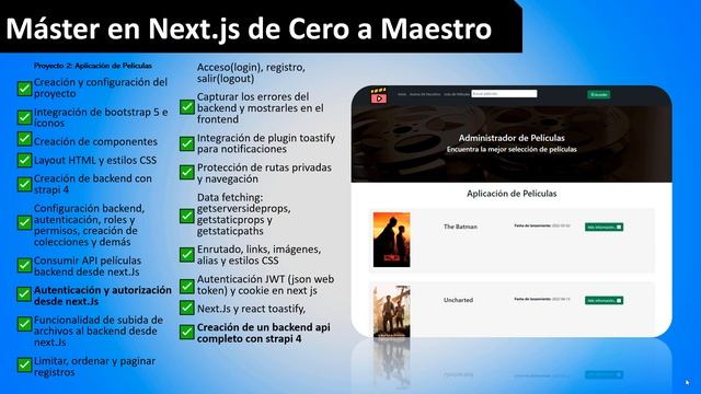 ?[NUEVO CURSO] Máster en Next.js de Cero a Maestro смотреть онлайн