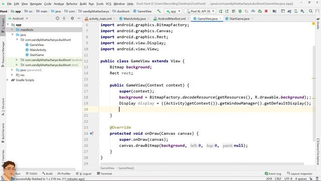 Android Game Development in Android Studio | Duck Hunt | Part-3 смотреть онлайн