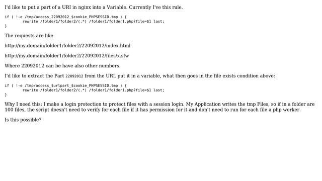 DevOps & SysAdmins: Nginx Part of Uri in Variable смотреть онлайн