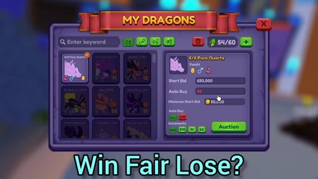 Pure YUESHI Trade Win Fair Lose? [Dragon Adventures] ROBLOX смотреть онлайн