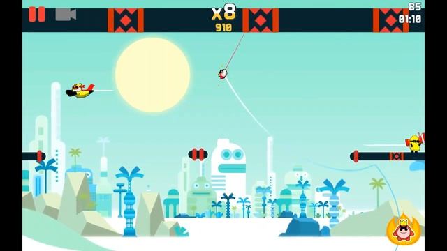 King tongue. Король язык Играем с обезьянкой Игра против лимонов и суперменов на вертолете смотреть онлайн