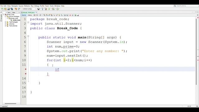 Prime Number Check | JAVA | Break Code смотреть онлайн