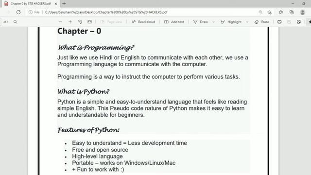 What is Python and Programming Language | Chapter 0 | #2 смотреть онлайн
