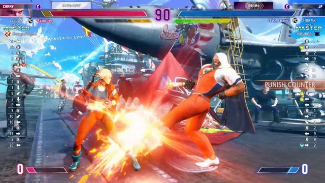 【スト6】かずのこ(キャミィ) vs KAKERU (JP) STREET FIGHTER 6【Key display on】【4K】 смотреть онлайн