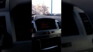 Заходим в БК опель зафира с помощью китайской магнитолы