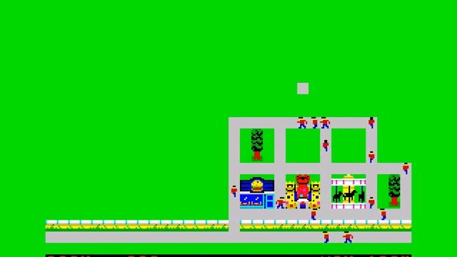 FUN PARK ZX81 (2023 _ Theme Park In 2D) ZX81 16K + Chroma + QS UDG