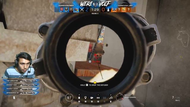 Werewolf Gaming Live Stream #RainbowSixSiege with वाल्क्यरिए चाची WerwolfX • WerwolfX смотреть онлайн