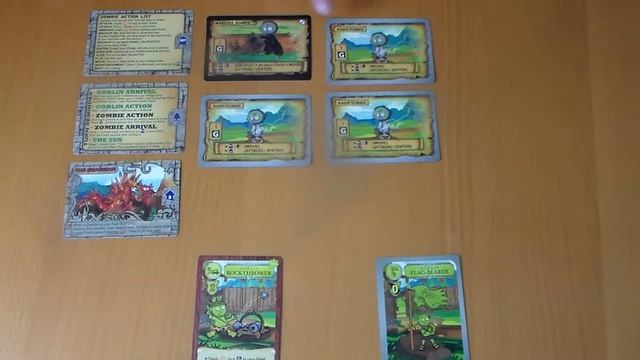 Goblins vs Zombies- Rules- Let's Play: Board Game Edition- Episode 13 Updated смотреть онлайн