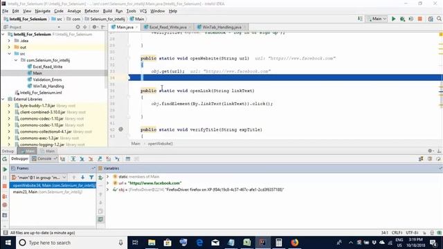 How to Debug Selenium Scripts on Intellij смотреть онлайн