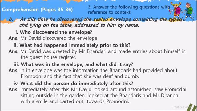 Class 8 Eng. Reader _ Lesson 2 _ The Silver Lining (Q/A & Exercises) смотреть онлайн