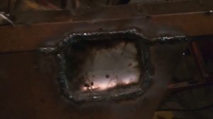 Дверь на Т 25 из подручного материала