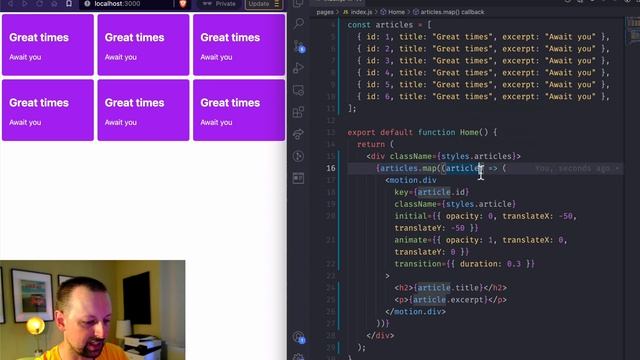 Staggered Animations in React with Framer Motion in 5 Minutes смотреть онлайн