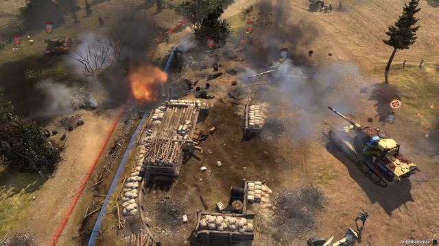 Company of Heroes 2 Tank Battle! смотреть онлайн