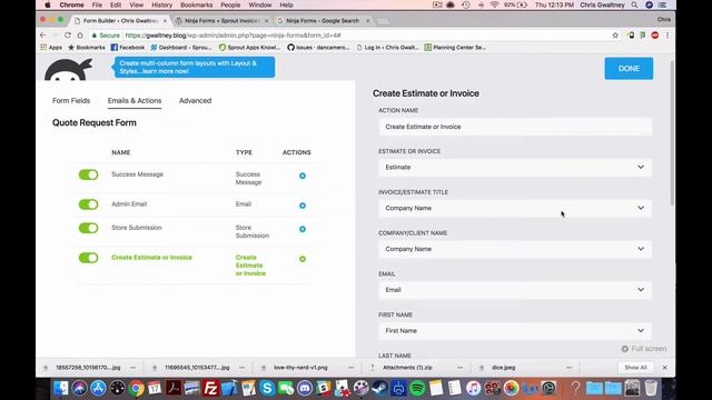 Ninja Forms Integration with Sprout Invoices смотреть онлайн