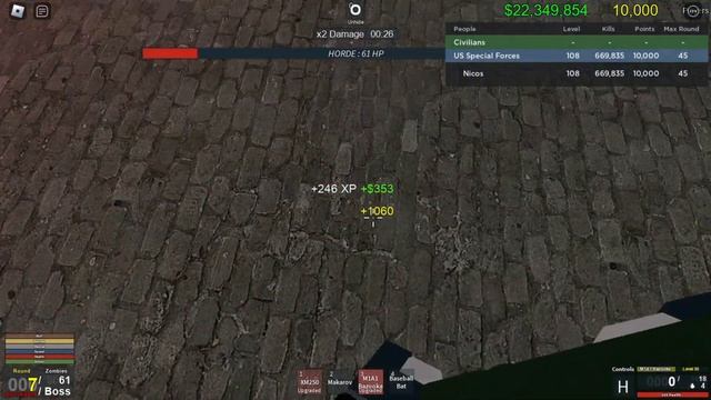 bazooka go brrr - Roblox Zombie Uprising смотреть онлайн