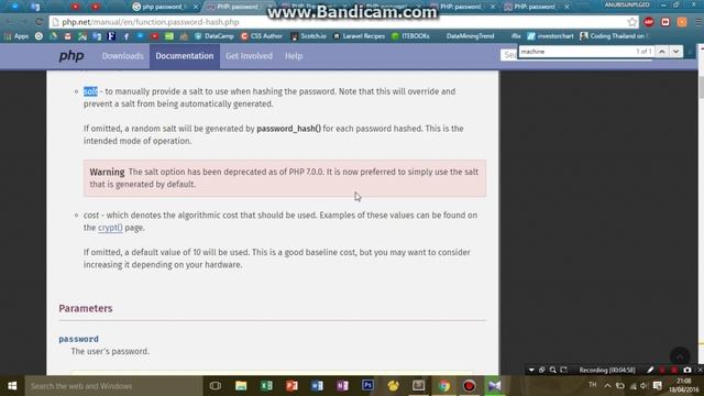PHP : การทำ password hashing ด้วยฟังก์ชั่น password_hash() {1/3} смотреть онлайн