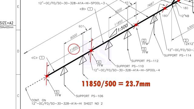Pipe Slope Calculations. TUTORIAL смотреть онлайн
