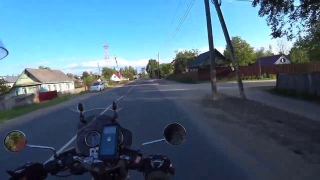 Покатушки на хонда сб 1000 , Западная Двина смотреть онлайн