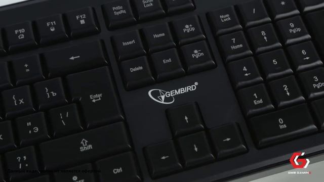 Обзор клавиатуры с подсветкой Gembird KB-200L смотреть онлайн