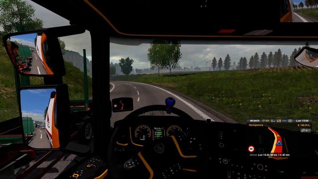 Euro Truck Simulator 2 (1.31) Road to Germany Mannheim + DLC's & Mods смотреть онлайн