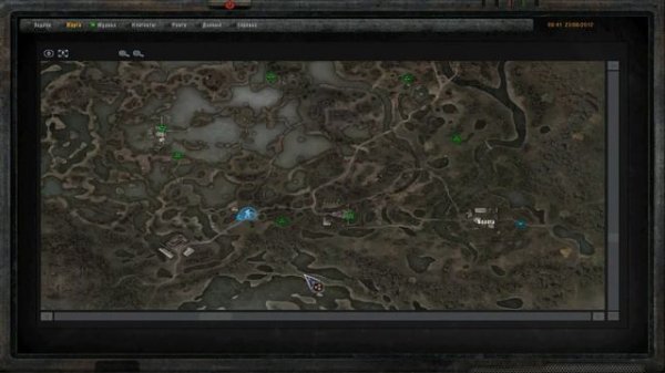 Карта Проводника с Болот, ОП 2 2