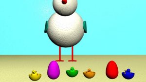 Учим Цвета | Цветные циплята | Мультфильм #учимцвета #цветныециплята #мультфильм