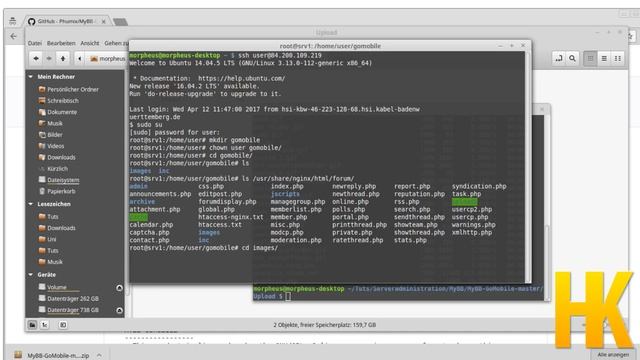 Server einrichten - MyBB Plugins installieren смотреть онлайн