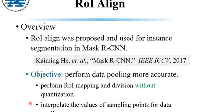 quarter CNN: RoI Pooling and Align смотреть онлайн