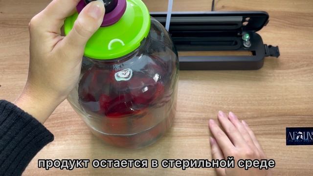 6. Вакуумирование банок / Вакууматор / Вакуумный упаковщик продуктов бытовой «Afalins» смотреть онлайн