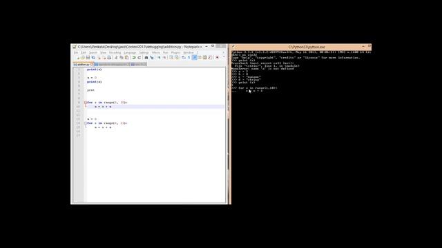 Python: Debugging смотреть онлайн