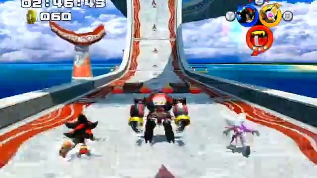 Play in Sonic Heroes, Team Dark part 2 (Ocean Palace) смотреть онлайн