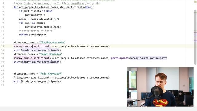 Lekcja 4 - rozwiązanie zadań | Tydzień 6 | Python - Zrozumieć programowanie смотреть онлайн
