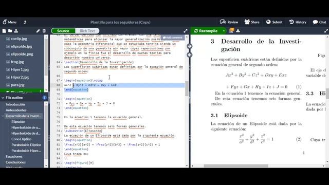 Ecuaciones en Latex y Plantilla Gratis #Latex #Tutorial #Overleaf смотреть онлайн