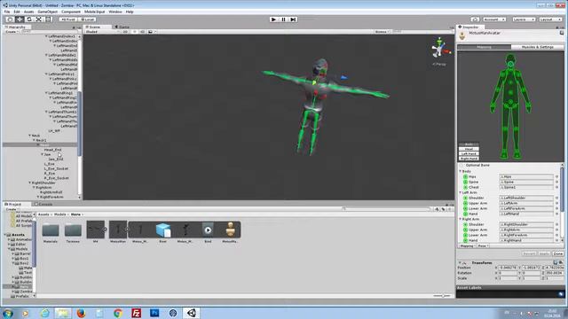 [Unity 5.3] Делаем зомби шутер - Часть 1 смотреть онлайн