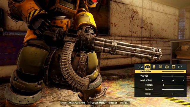 Fallout 76 Unique Minigun Strike Breaker смотреть онлайн