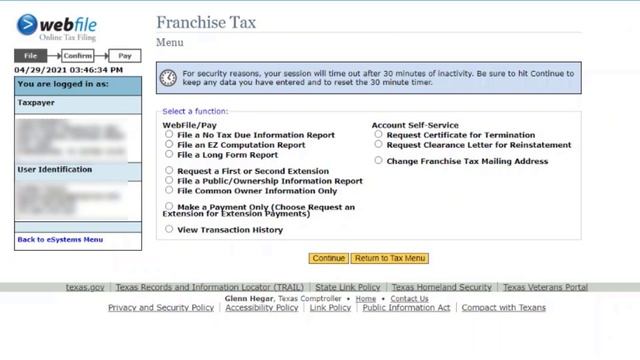 How to File TX Franchise Tax | Complete DIY WalkThrough смотреть онлайн