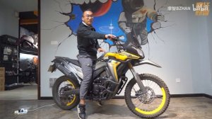 Китайский тест Loncin Voge 300 Rally+РАЗГОН 0-100