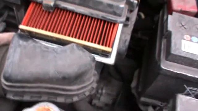 air filter location nissan micra смотреть онлайн